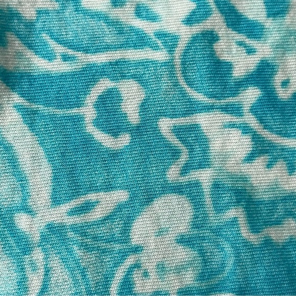 Lauren Ralph Lauren Blue Floral Tiered Mini Dress Women’s M Boho Beach - Picture 11 of 11